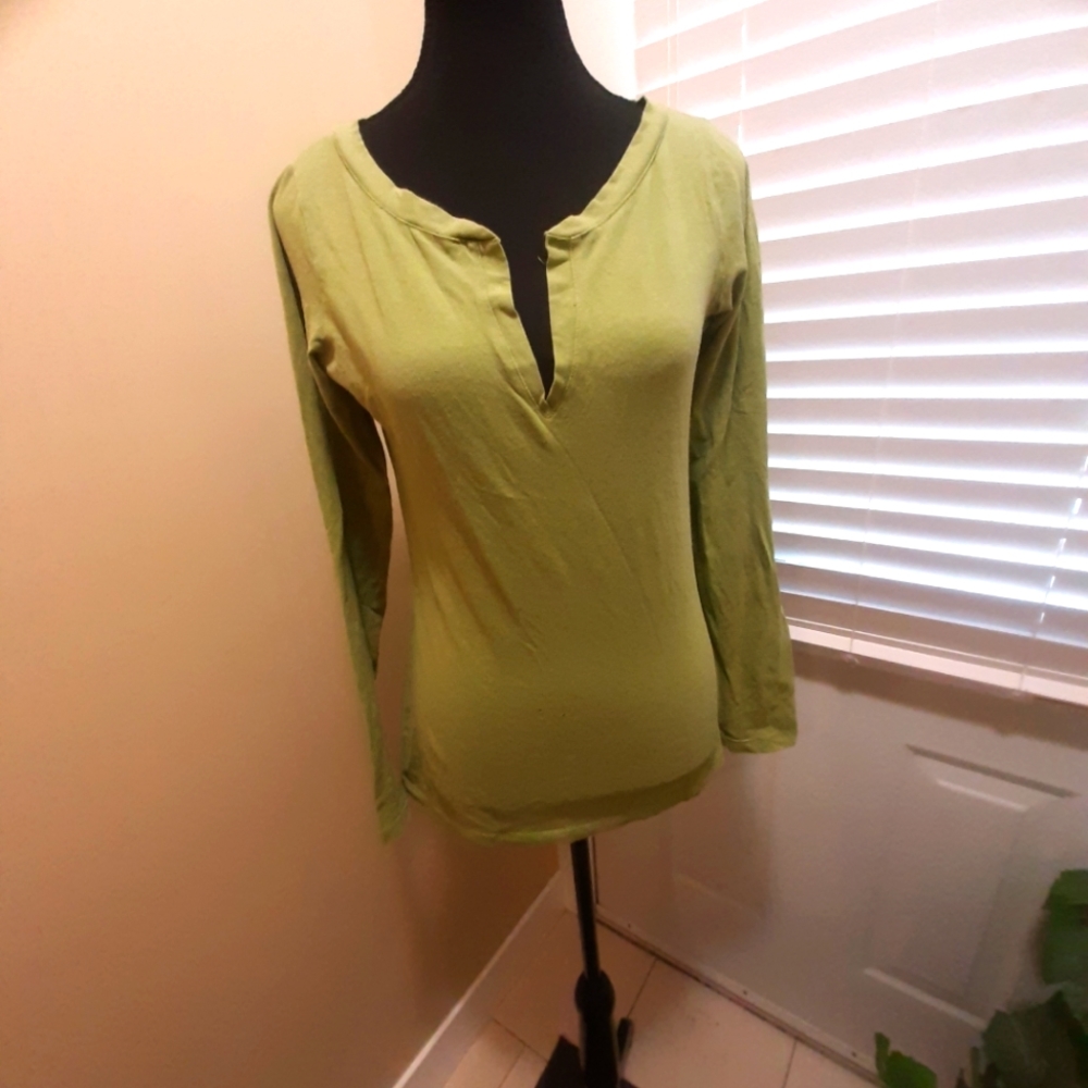 Long sleeve Tops army Green